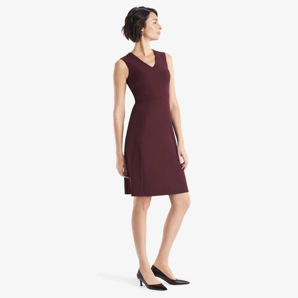 MM LaFleur Annie dress, Claret, size 6